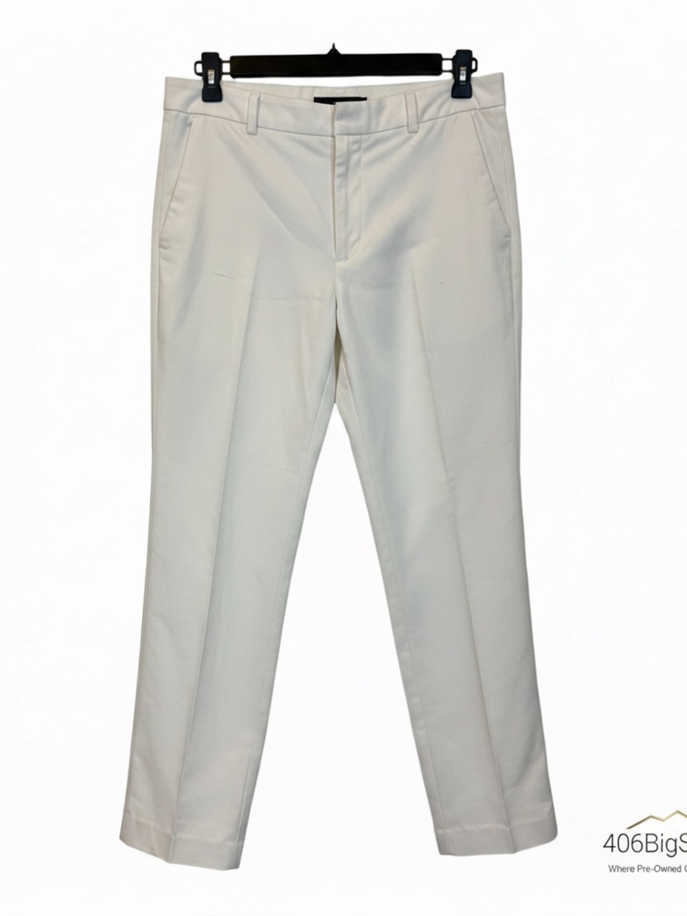 Zara Cream Women's Dress Pants - Straight Tailored Leg